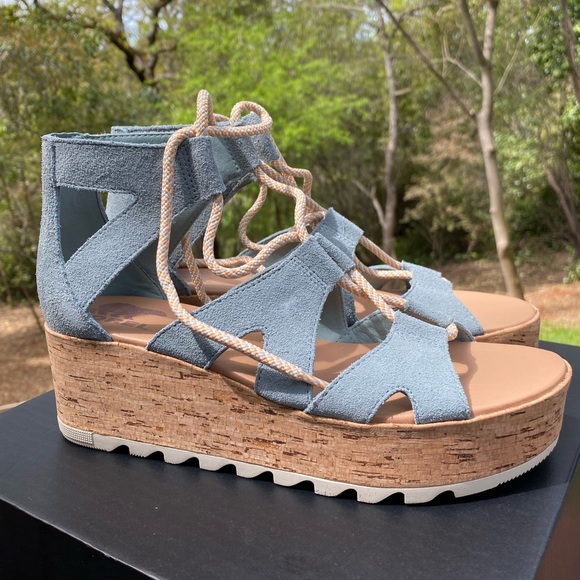 Sorel Shoes - 🌿NEW🌿 Sorel Cameron Flatform Lace Sandal